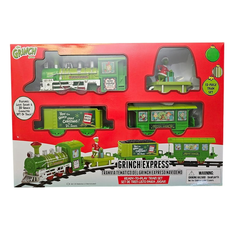 Dr. Seuss' Grinch Stole Christmas, Holiday Express Train Set Toy