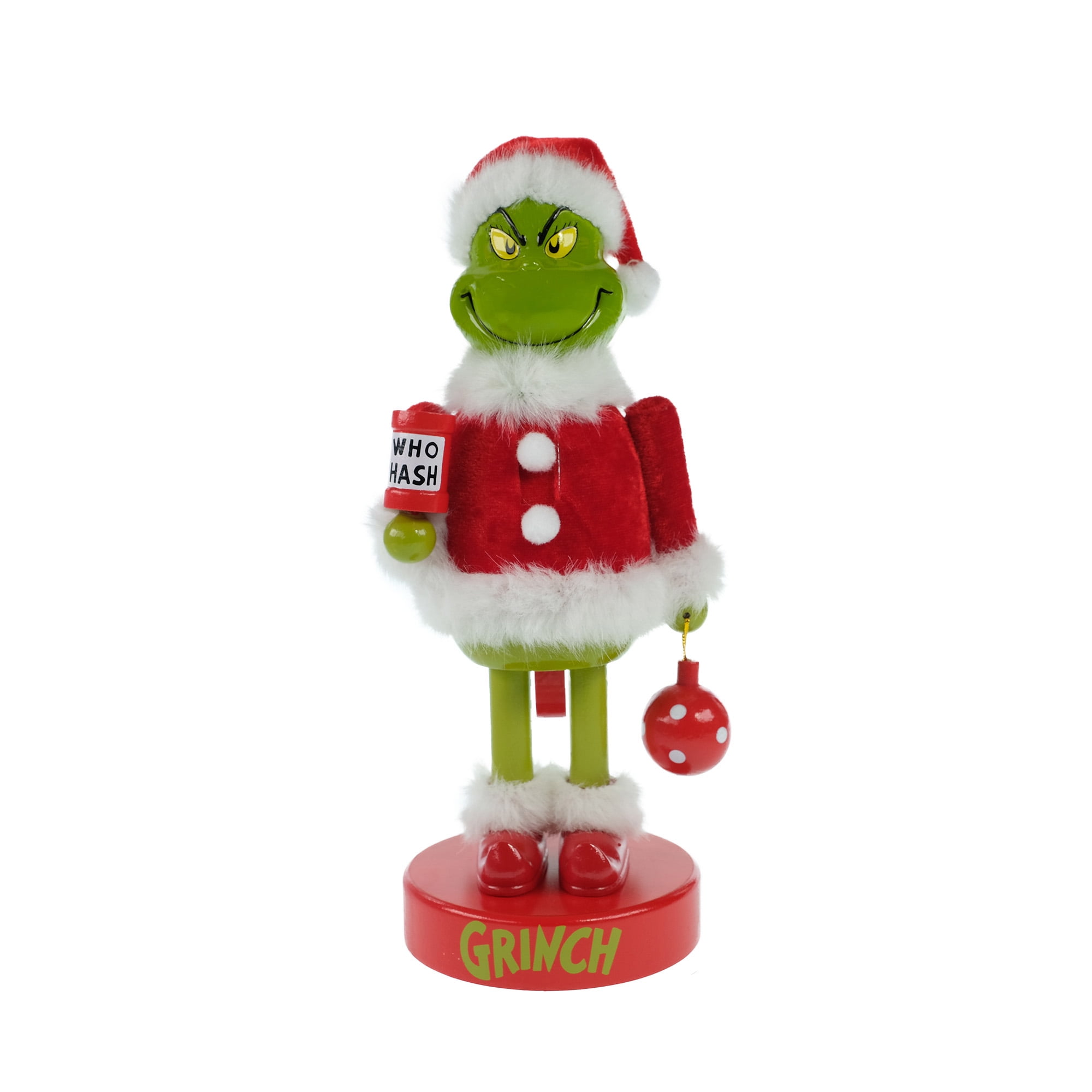 Dr Seuss' The Grinch Who Stole Christmas, Grinch Nutcracker, 11" Tall