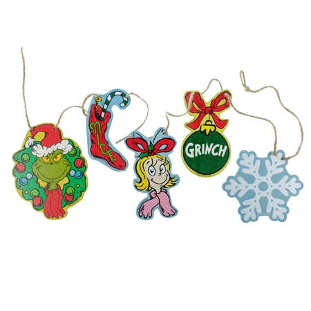 Dr Seuss', The Grinch Who Stole Christmas Wall and Tree Garland Decoration, 8 feet Long, by Ruz