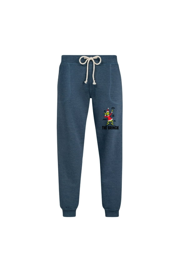 Dr. Seuss - The Grinch Diagram - Women's French Terry Jogger Pant