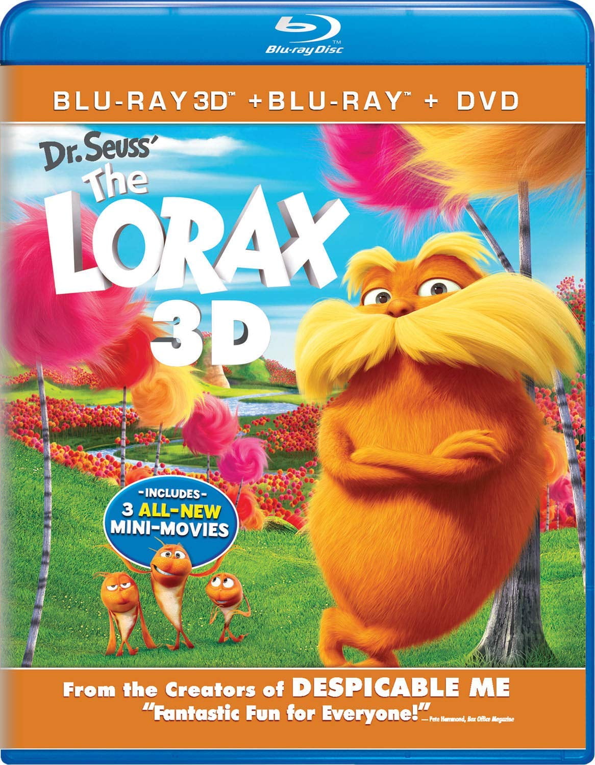 Dr. Seuss' The Lorax (Blu-ray + Blu-ray + DVD + )