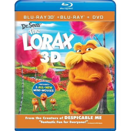 Dr. Seuss' The Lorax (Blu-ray + Blu-ray + DVD + )