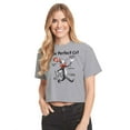 thumbnail image 1 of Dr. Seuss - Cat in the Hat The Perfect Cat - Juniors Cropped Cotton Blend T-Shirt, 1 of 6