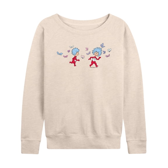 Dr. Seuss - The Things - Women's French Terry Long Sleeve Pullover