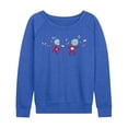 thumbnail image 1 of Dr. Seuss - The Things - Women's French Terry Long Sleeve Pullover, 1 of 4