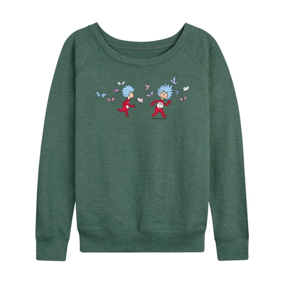 Dr. Seuss - The Things - Women's French Terry Long Sleeve Pullover