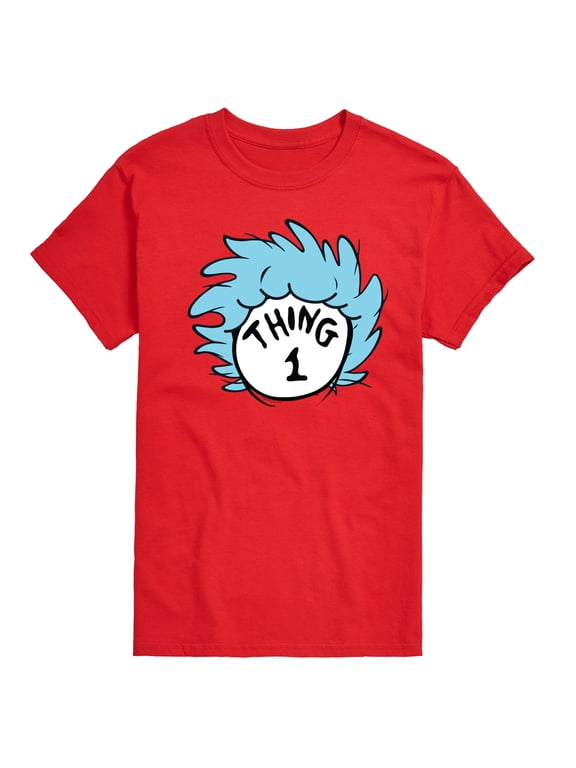 - Thing 1 Costume Men's Short Sleeve Graphic T-Shirt
