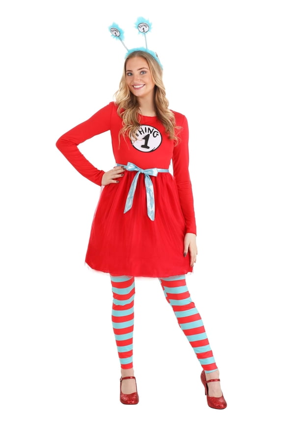 Dr. Seuss Thing 1 & 2 Women's Costume