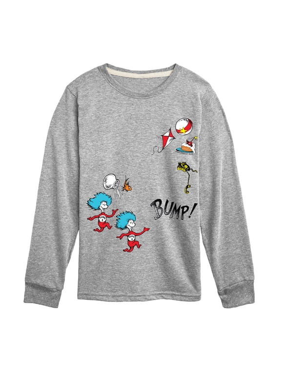 - Thing Faux Boys' Long Sleeve Graphic T-Shirt