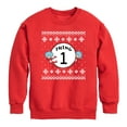 thumbnail image 1 of Dr. Seuss - Thing One Sweater - Youth Crew Fleece Sweatshirt, 1 of 5