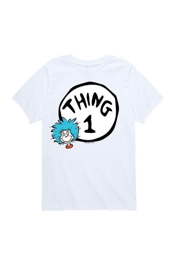 - Thing One - Toddler And Youth Short Sleeve Graphic T-Shirt