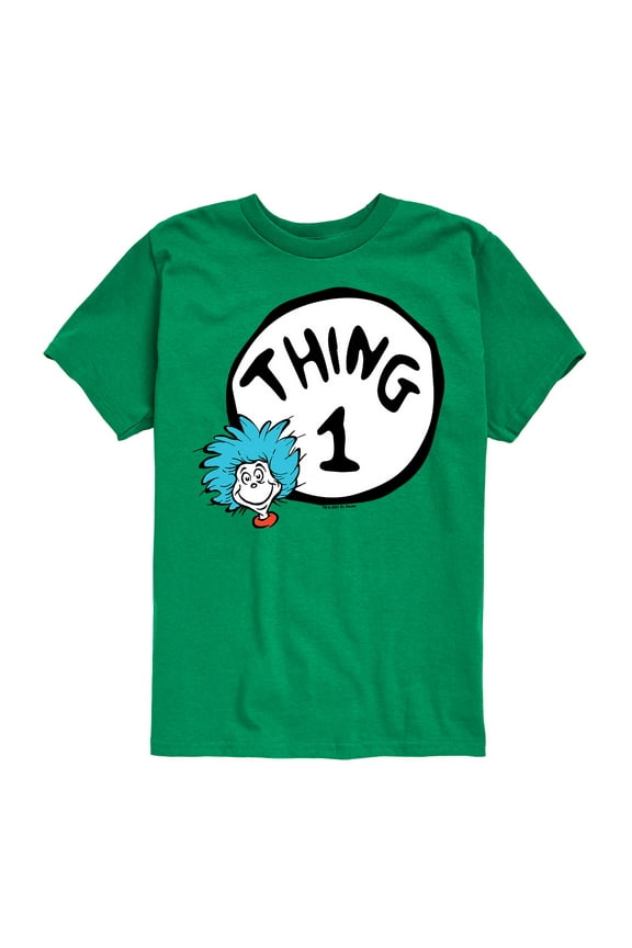 - Thing One - Toddler And Youth Short Sleeve Graphic T-Shirt