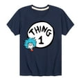 thumbnail image 1 of Dr. Seuss - Thing One - Toddler And Youth Short Sleeve Graphic T-Shirt, 1 of 6