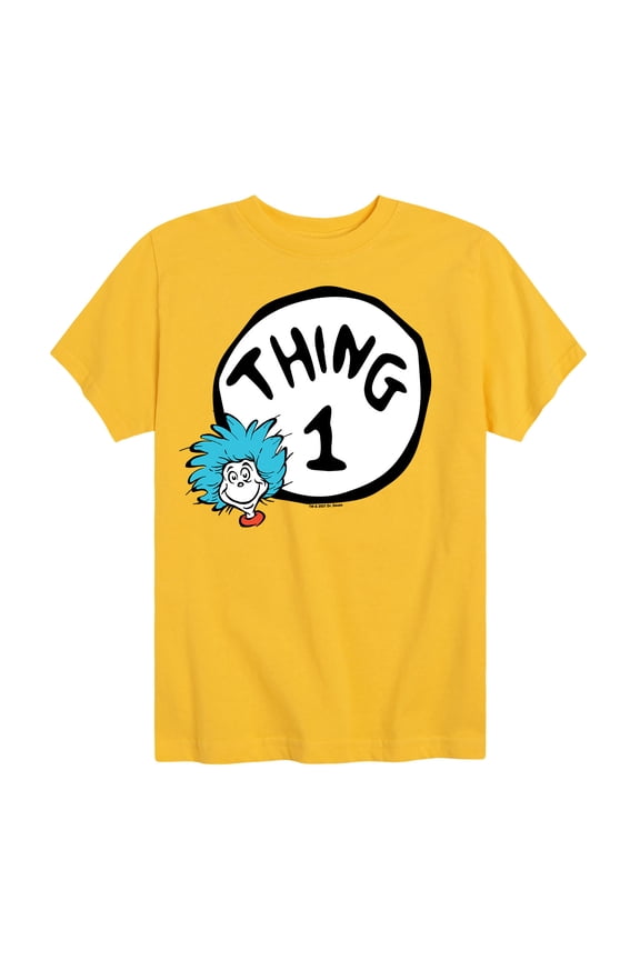 - Thing One - Toddler And Youth Short Sleeve Graphic T-Shirt
