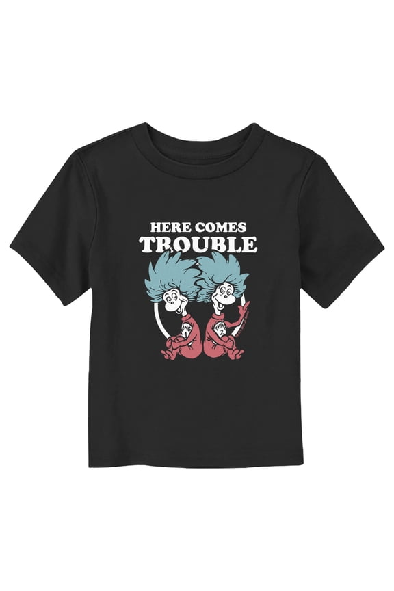 Thing One and Thing Two Here Comes Trouble Graphic T-Shirt