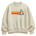 thumbnail image 1 of Dr. Seuss - Thing Surf  - Ladies Oversized Fleece Crew Sweatshirt, 1 of 4