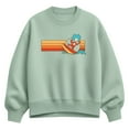 thumbnail image 1 of Dr. Seuss - Thing Surf  - Ladies Oversized Fleece Crew Sweatshirt, 1 of 4