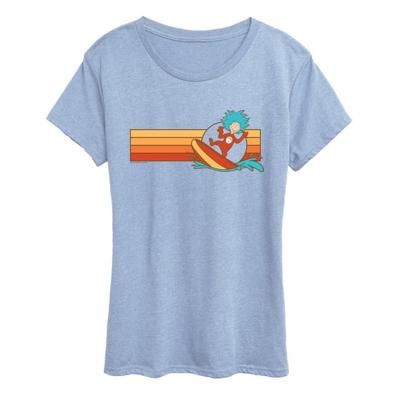 Dr. Seuss - Thing Surf - Women's Short Sleeve Graphic T-Shirt