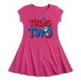 thumbnail image 1 of Dr. Seuss - American Thing Two - Toddler And Youth Girls Fit And Flare Dress, 1 of 5