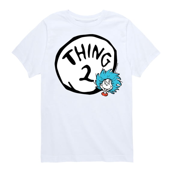 Dr. Seuss - Thing Two - Toddler And Youth Short Sleeve Graphic T-Shirt