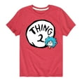 thumbnail image 1 of Dr. Seuss - Thing Two - Toddler And Youth Short Sleeve Graphic T-Shirt, 1 of 6
