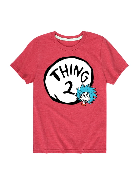 - Thing Two Boys' Short Sleeve Graphic T-Shirt