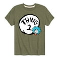 thumbnail image 1 of Dr. Seuss - Thing Two - Toddler And Youth Short Sleeve Graphic T-Shirt, 1 of 6