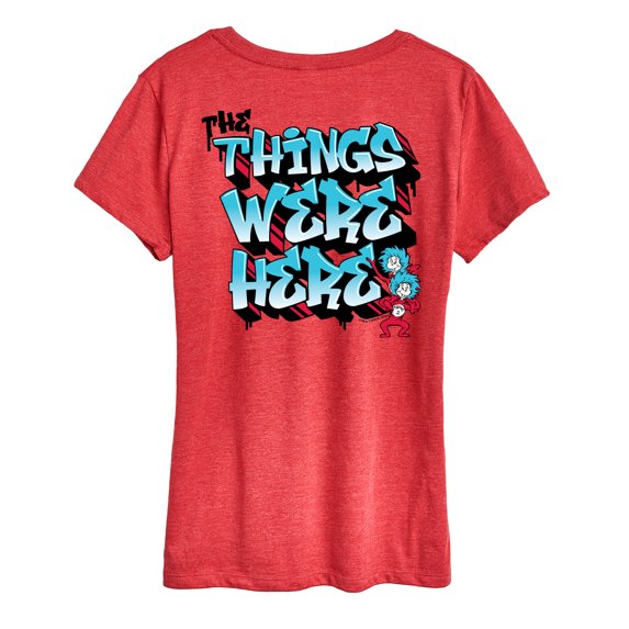 Dr. Seuss - Things Were Here - Women's Short Sleeve Graphic T-Shirt