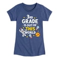 thumbnail image 1 of Dr. Seuss - Third Grade Out Of This World - Youth Girls Short Sleeve Graphic T-Shirt, 1 of 6