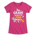 thumbnail image 1 of Dr. Seuss - Third Grade Out Of This World - Youth Girls Short Sleeve Graphic T-Shirt, 1 of 6
