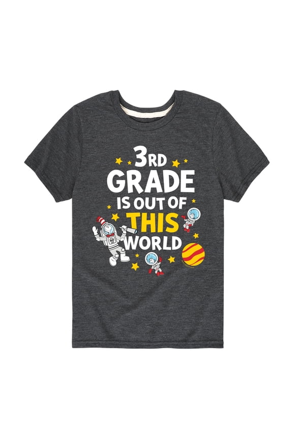 - Third Grade Out Of This World - Youth Short Sleeve Graphic T-Shirt