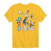 Dr. Seuss - Cat and the Hat and Thing 1 and Thing 2- Toddler And Youth Short Sleeve Graphic T-Shirt