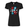 thumbnail image 1 of Dr. Seuss - USA Things - Juniors Fitted Graphic T-Shirt, 1 of 6