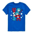 thumbnail image 1 of Dr. Seuss - USA Things - Toddler and Youth Short Sleeve Graphic T-Shirt, 1 of 5