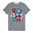thumbnail image 1 of Dr. Seuss - USA Things - Toddler and Youth Short Sleeve Graphic T-Shirt, 1 of 5