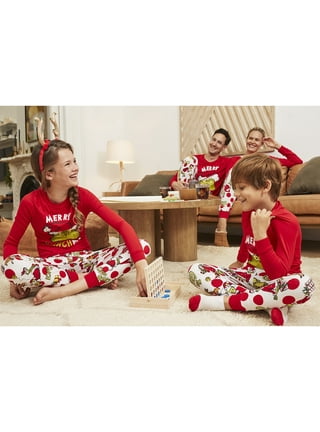 Grinch Pajamas in Christmas Family Pajamas 