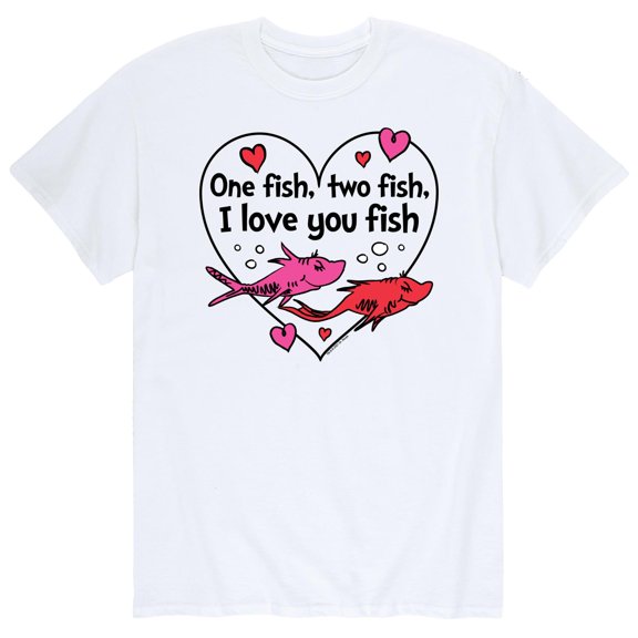 Dr. Seuss - Valentine's Day with Cat In The Hat - Men's Short Sleeve Graphic T-Shirt