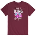 thumbnail image 1 of Dr. Seuss - Valentine's Day with Cat In The Hat - Men's Short Sleeve Graphic T-Shirt, 1 of 6