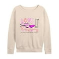 thumbnail image 1 of Dr. Seuss - Valentine's Day with Cat In The Hat - Women's Lightweight French Terry Long Sleeve Shirt, 1 of 6