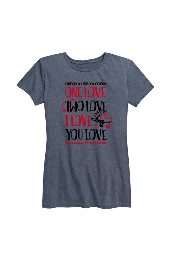 - Valentine's Day with Cat In The Hat - Women's Short Sleeve Graphic T-Shirt