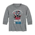 thumbnail image 1 of Dr. Seuss - Waving Banners of Red, White and Blue - Toddler And Youth Long Sleeve Graphic T-Shirt, 1 of 5