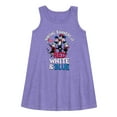 thumbnail image 1 of Dr. Seuss - Wavings Banners of Red, White and Blue - Toddler and Youth Girls A-line Dress, 1 of 4