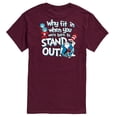 thumbnail image 1 of Dr. Seuss - Why Fit In - Men's Short Sleeve Graphic T-Shirt, 1 of 5