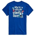 thumbnail image 1 of Dr. Seuss - Why Fit In - Men's Short Sleeve Graphic T-Shirt, 1 of 5