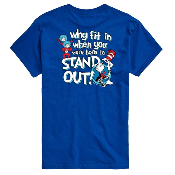 Dr. Seuss - Why Fit In - Men's Short Sleeve Graphic T-Shirt