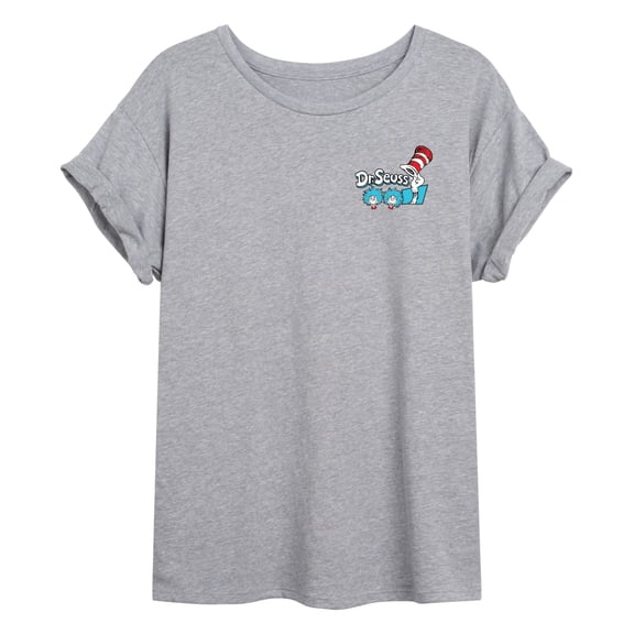 Dr. Seuss - Why Fit In - Women's Oversized Graphic T-Shirt