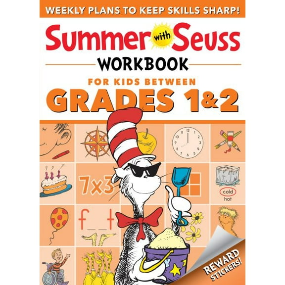 Pre-Owned Dr. Seuss Workbooks: Summer with Seuss Workbook: Grades 1-2 (Paperback)