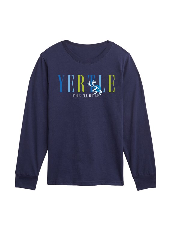 - Yertle the Turtle Prep - Youth Boys Long Sleeve Graphic T-Shirt