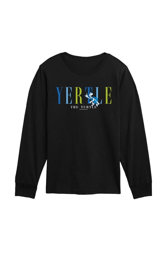 - Yertle the Turtle Prep - Youth Boys Long Sleeve Graphic T-Shirt