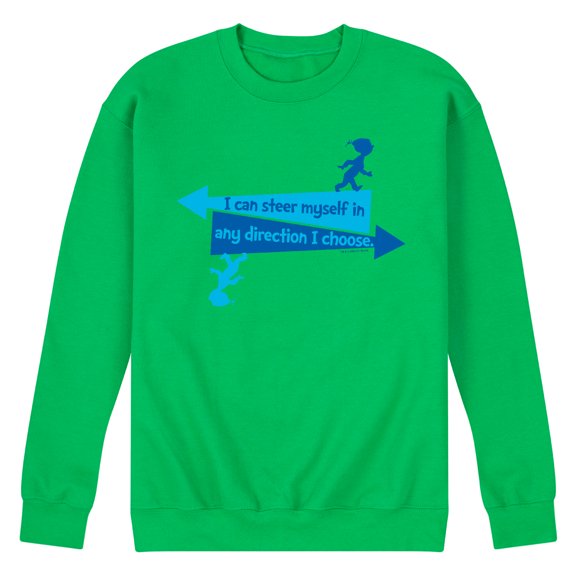 Dr. Seuss - You Can Steer Yourself - Men's Crew Neck Fleece Pullover